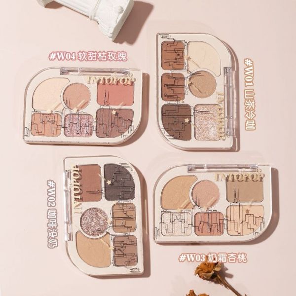 INTOPOP Eyeshadow 6 colors, tone 03